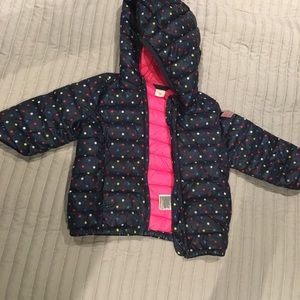 2T lightweight toddler girls puffer jacket Gap
